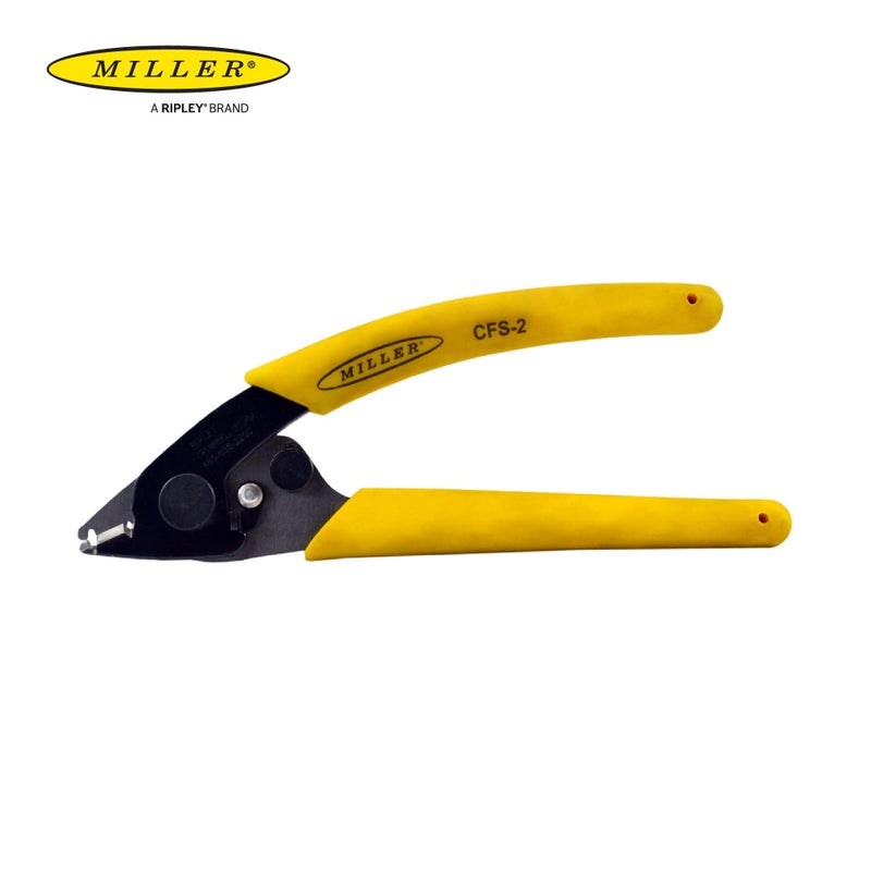 Miller CFS-2 Series Dual Hole Fiber Optic Stripper, Wire Stripper Tool for Working Technicians, Electricians, and Installers, Safe Cable Tool, Easily Portable Wire Stripper, 4.2 Ounces - Image 4